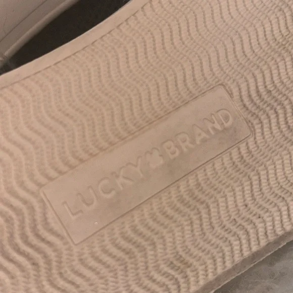 🍀Lucky Brand Larlan Sneaker Mules, Size 7.5M/38 - Picture 9 of 15